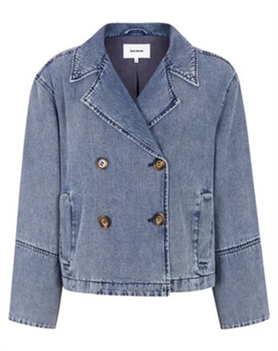 Soft Rebels - SRAalia Jacke - Light Blue Denim